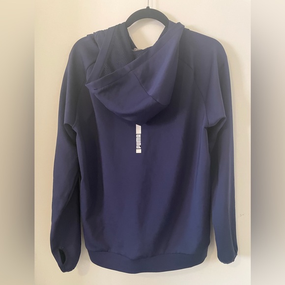 Puma Tec Sports Hoodie - Zip Neck- Men’s sz M - Picture 5 of 5